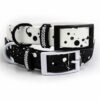 Woodsdog Durango Halsband Dalmatian black and white